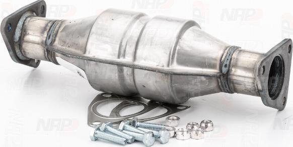 NAP carPARTS CAK10648 - Катализатор vvparts.bg