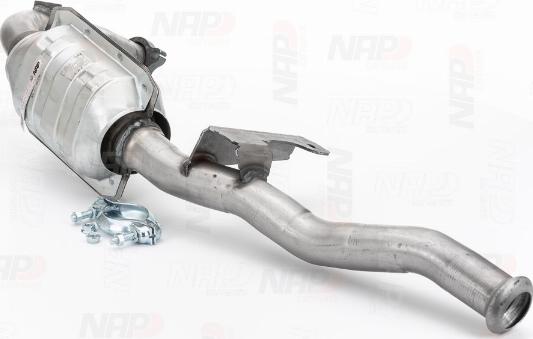 NAP carPARTS CAK10619 - Катализатор vvparts.bg