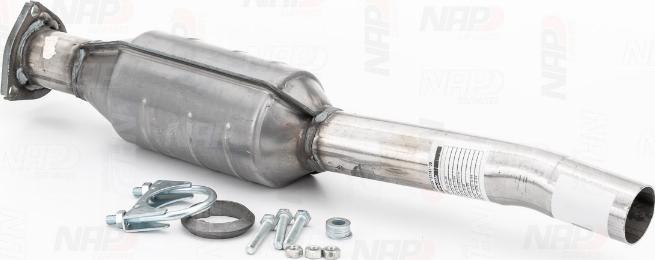 NAP carPARTS CAK10685 - Катализатор vvparts.bg