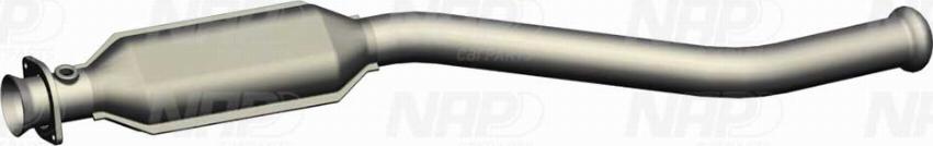 NAP carPARTS CAK10636 - Катализатор vvparts.bg