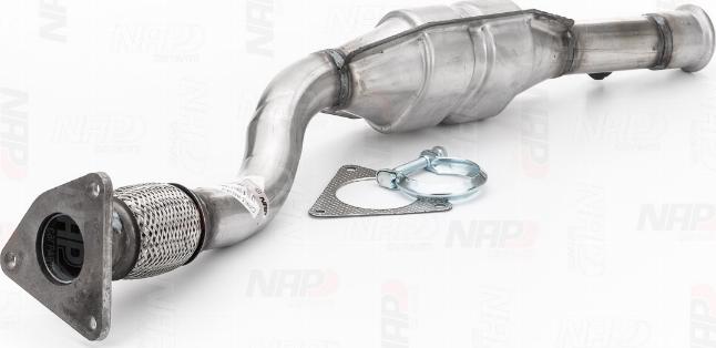 NAP carPARTS CAK10633 - Катализатор vvparts.bg