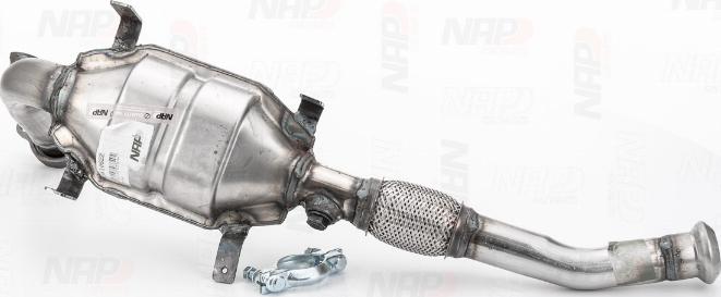 NAP carPARTS CAK10622 - Катализатор vvparts.bg