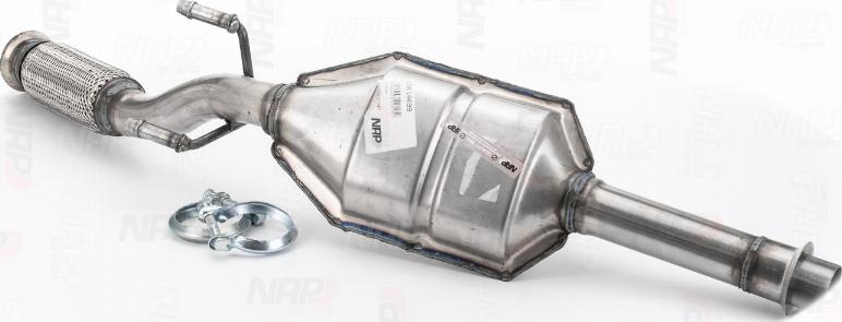 NAP carPARTS CAK10099 - Катализатор vvparts.bg