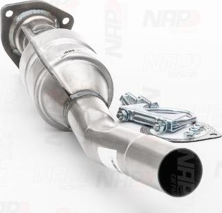 NAP carPARTS CAK10048 - Катализатор vvparts.bg