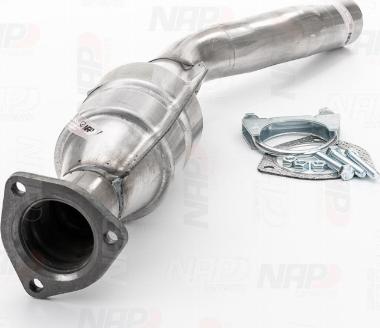 NAP carPARTS CAK10050 - Катализатор vvparts.bg