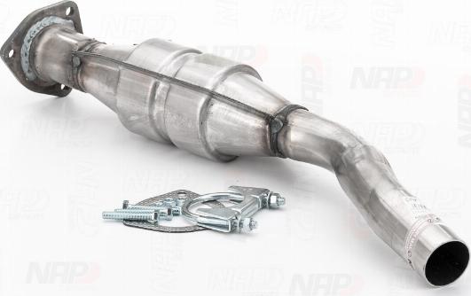 NAP carPARTS CAK10050 - Катализатор vvparts.bg