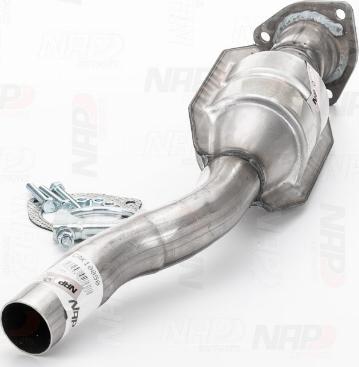 NAP carPARTS CAK10050 - Катализатор vvparts.bg