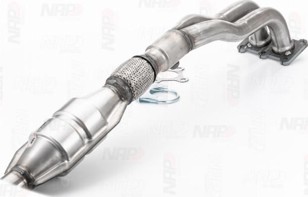 NAP carPARTS CAK10058 - Катализатор vvparts.bg