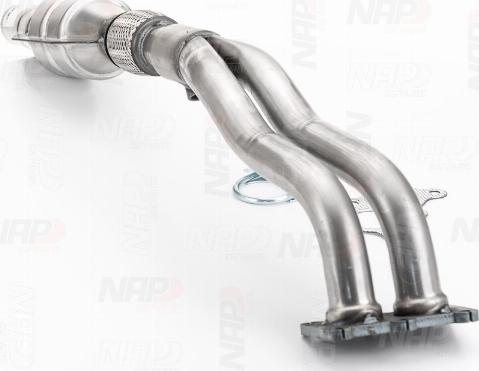 NAP carPARTS CAK10058 - Катализатор vvparts.bg