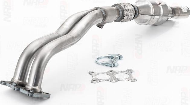 NAP carPARTS CAK10058 - Катализатор vvparts.bg