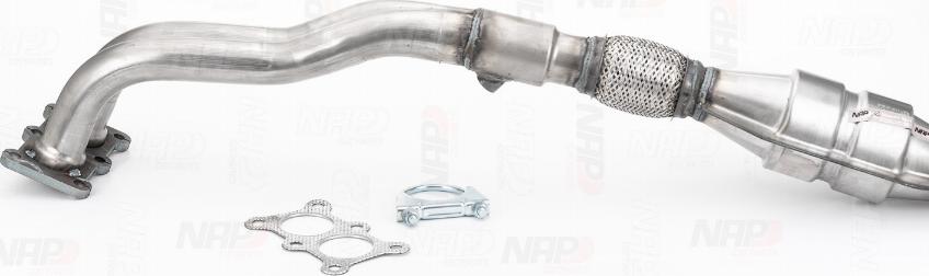 NAP carPARTS CAK10058 - Катализатор vvparts.bg