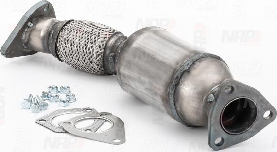 NAP carPARTS CAK10053 - Катализатор vvparts.bg