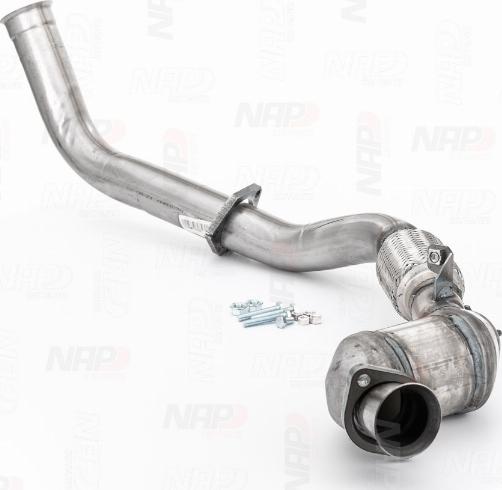 NAP carPARTS CAK10065 - Катализатор vvparts.bg