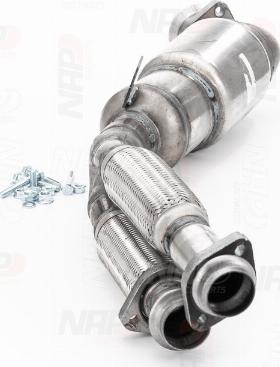 NAP carPARTS CAK10068 - Катализатор vvparts.bg