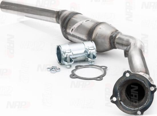 NAP carPARTS CAK10010 - Катализатор vvparts.bg