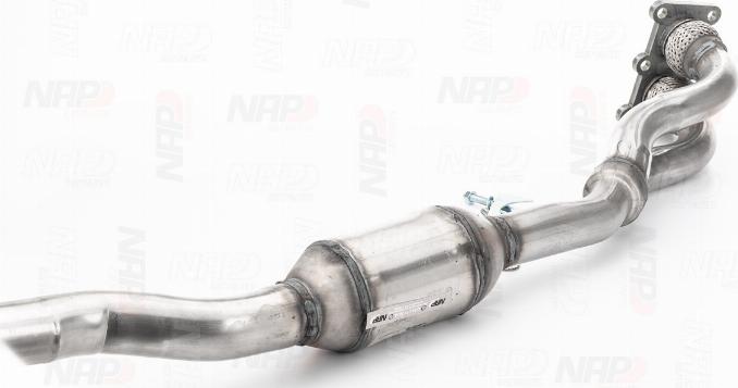 NAP carPARTS CAK10018 - Катализатор vvparts.bg