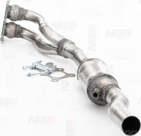 NAP carPARTS CAK10018 - Катализатор vvparts.bg