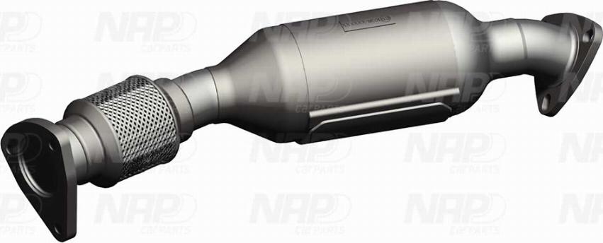 NAP carPARTS CAK10017 - Катализатор vvparts.bg