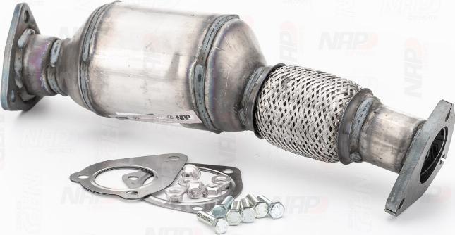 NAP carPARTS CAK10025 - Катализатор vvparts.bg