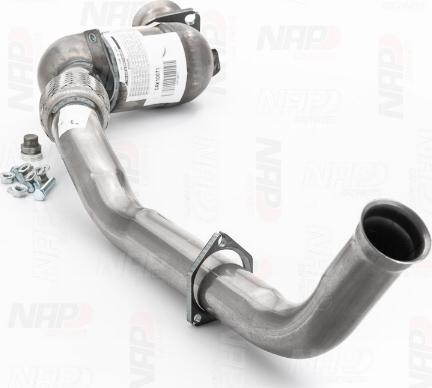 NAP carPARTS CAK10071 - Катализатор vvparts.bg