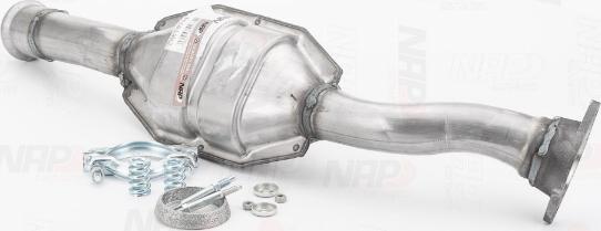 NAP carPARTS CAK10144 - Катализатор vvparts.bg