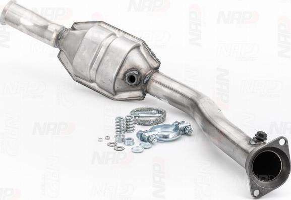 NAP carPARTS CAK10140 - Катализатор vvparts.bg