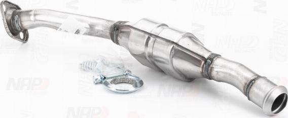 NAP carPARTS CAK10143 - Катализатор vvparts.bg