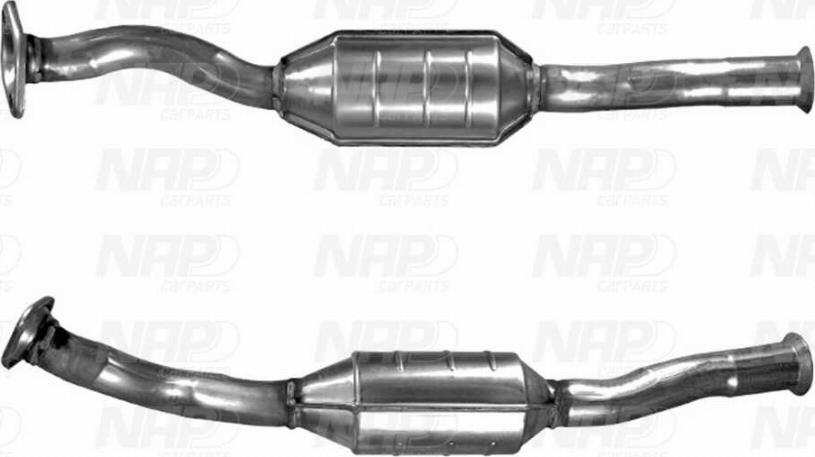 NAP carPARTS CAK10158 - Катализатор vvparts.bg