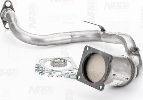 NAP carPARTS CAK10105 - Катализатор vvparts.bg