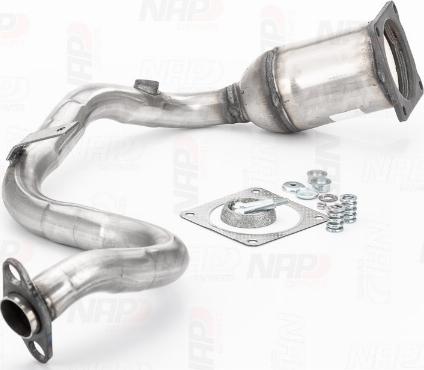 NAP carPARTS CAK10105 - Катализатор vvparts.bg