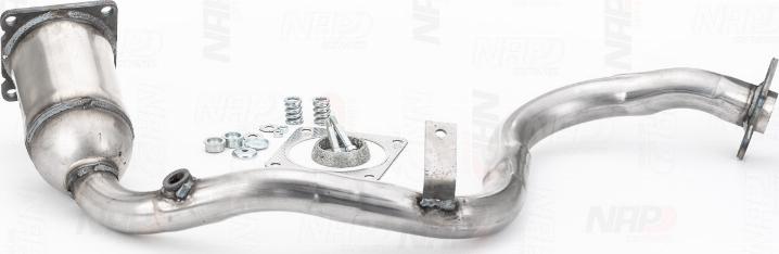 NAP carPARTS CAK10105 - Катализатор vvparts.bg