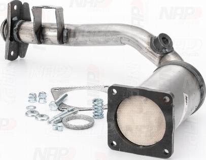 NAP carPARTS CAK10101 - Катализатор vvparts.bg