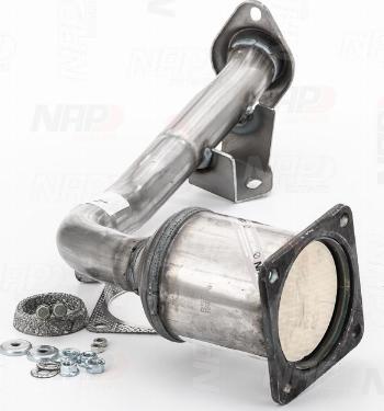 NAP carPARTS CAK10117 - Катализатор vvparts.bg