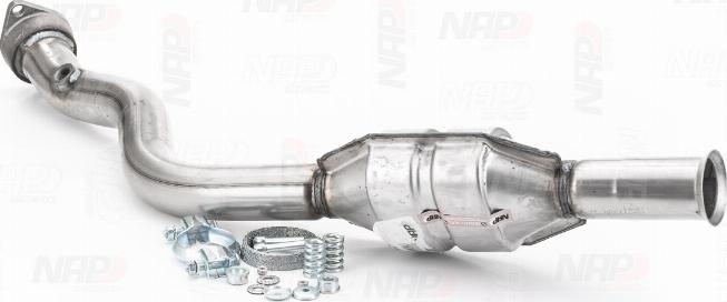 NAP carPARTS CAK10139 - Катализатор vvparts.bg