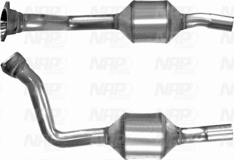 NAP carPARTS CAK10128 - Катализатор vvparts.bg