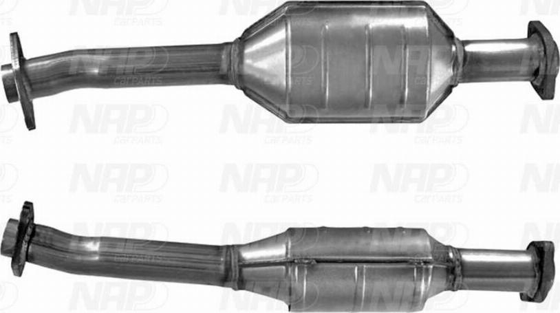 NAP carPARTS CAK10896 - Катализатор vvparts.bg