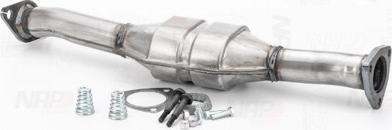 NAP carPARTS CAK10863 - Катализатор vvparts.bg