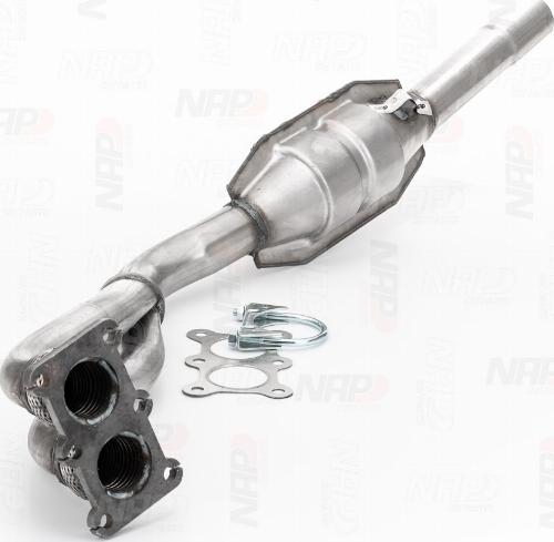 NAP carPARTS CAK10805 - Катализатор vvparts.bg