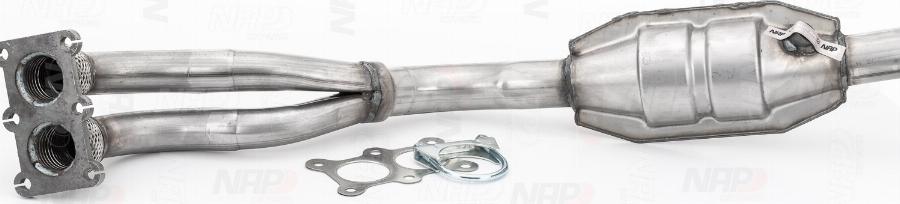 NAP carPARTS CAK10805 - Катализатор vvparts.bg