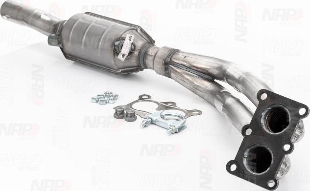 NAP carPARTS CAK10806 - Катализатор vvparts.bg