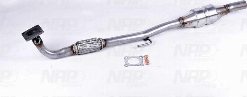 NAP carPARTS CAK10810 - Катализатор vvparts.bg