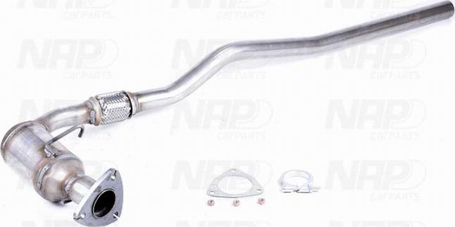 NAP carPARTS CAK10825 - Катализатор vvparts.bg