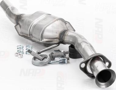 NAP carPARTS CAK10298 - Катализатор vvparts.bg