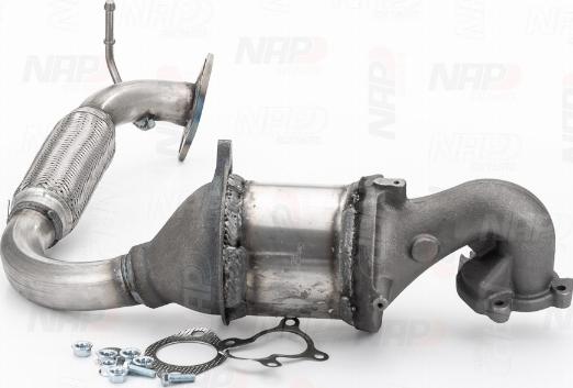 NAP carPARTS CAK10254 - Катализатор vvparts.bg