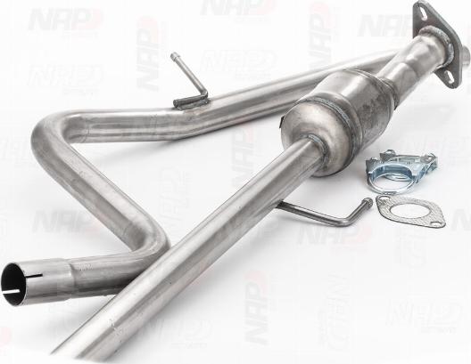 NAP carPARTS CAK10216 - Катализатор vvparts.bg