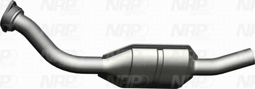 NAP carPARTS CAK10217 - Катализатор vvparts.bg