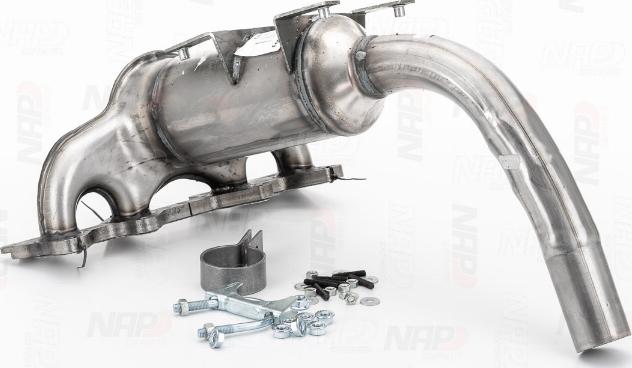 NAP carPARTS CAK10229 - Катализатор vvparts.bg