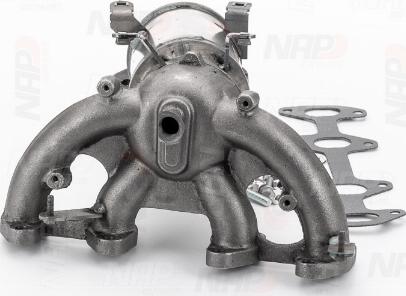 NAP carPARTS CAK10228 - Катализатор vvparts.bg