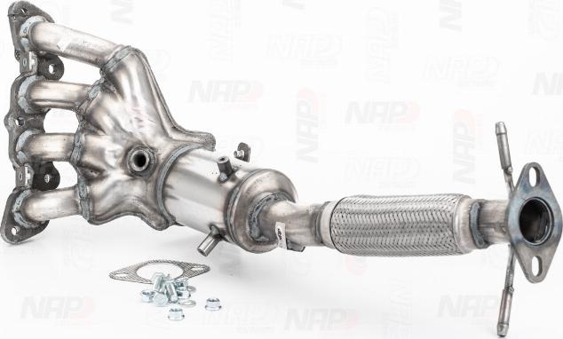 NAP carPARTS CAK10275 - Катализатор vvparts.bg