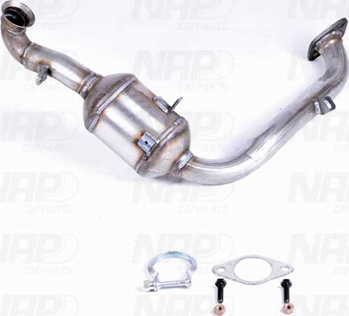 NAP carPARTS CAK10277 - Катализатор vvparts.bg